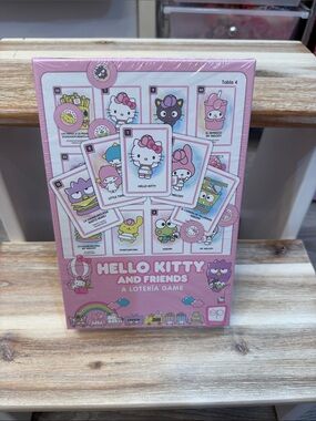 NWT Hello Kitty Pink Lotería Game Box